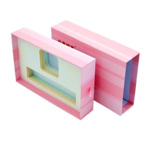 Wholesale 1400gsm Sliding Drawer Gift Boxes Rigid Pink Match Greyboard Push And Pull ISO9001 from china suppliers