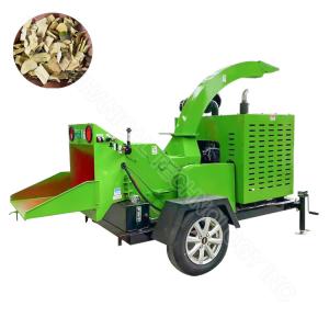 Wholesale 55HP 32HP mobile wood crusher wood crusher machine wood branch crusher machine from china suppliers