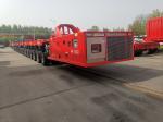 Customized Axle Number Heavy Duty Hydraulic Lowbed Trailer for Oversized Load