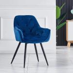 Yellow Velvet Upholstered Dining Chair Bedroom Velvet Upholstered Dining Chair