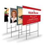Polypropylene Corflute Sign Corrugated Plastic Yard Sign Customized Recyclable
