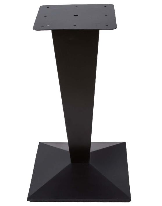 Restaurant Bar Table Bases / Metal Tube Table Legs 42.5 X 42.5 Cm Size