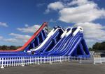 Amazing Single Lane Jungle Blow Up Slip And Slide For Adults In Playing Center