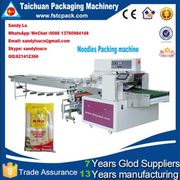 Automatic noodles / spaghetti packaging machine , noodles / spaghetti wrapping