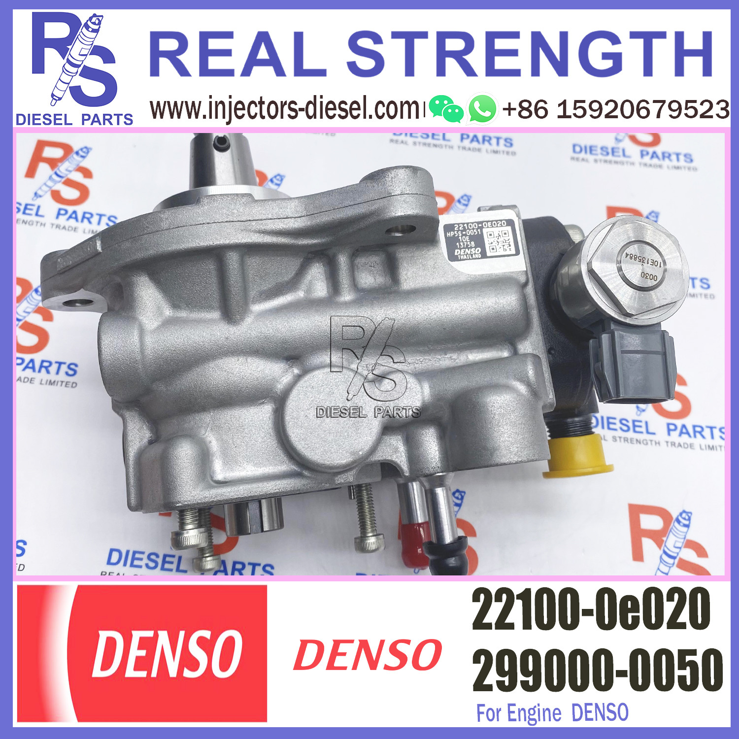 Diesel Fuel Injection Pump 299000-0050 299000-0051 22100-0E020 For HP5 pump