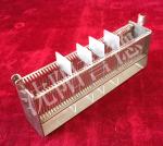 Stainless Steel Medical Equipment Accessories Stand Up 50 Slides Staining Rack