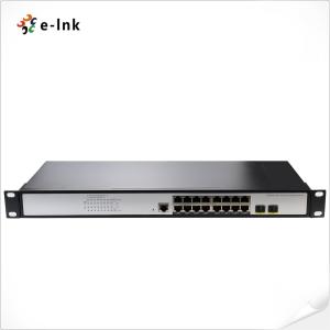 Wholesale L2+ 16-Port 10 100 1000T 802.3at PoE + 2-Port 100 1000X SFP Managed Switch from china suppliers