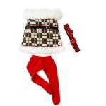 3pcs set Doll clothing for 15 inch doll dress skirt tops fit for 45cm 50cm