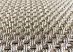 Crimped 5.5mm Decorative Architectural Woven Wire Mesh Anti Corrosion