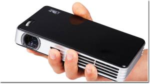 Wholesale Top Rank Full 3D Projector Built In Battery Portable Mini DLP Projector For Office School from china suppliers