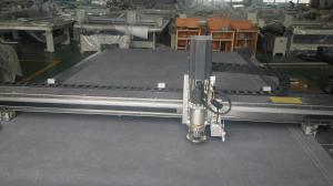 Wholesale Highly Efficient Mat Cutting Machine 2500*1600mm Cutting Area For Sporting Goods from china suppliers
