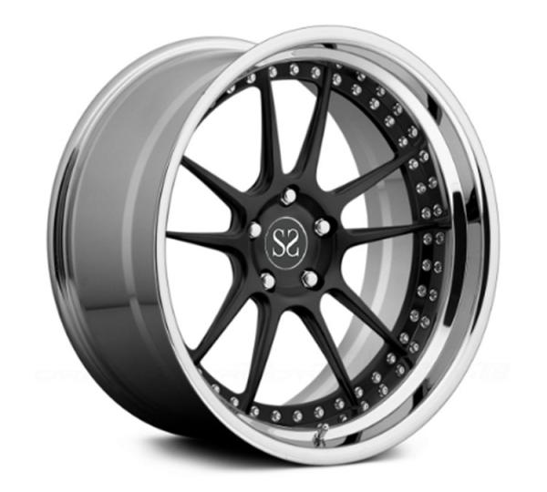 18 19 20 21 22 Inch Polished For GT63 S AMG Wheels 2-pc Forged Aluminum Alloy