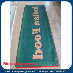 Wholesale Large Building Fence Advertising Vinyl Mesh Banner from china suppliers