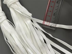 Wholesale 6mm 6.5mm 7mm 3 Ply Face Mask Flat Ear Loop White Cord Ear Tie Rope from china suppliers