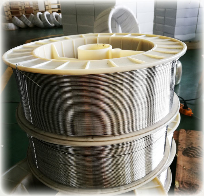 NiAl95/5 Thermal Spray Wire NiAl Alloy Solid Wire 1.6mm / 2mm With ISO / CE