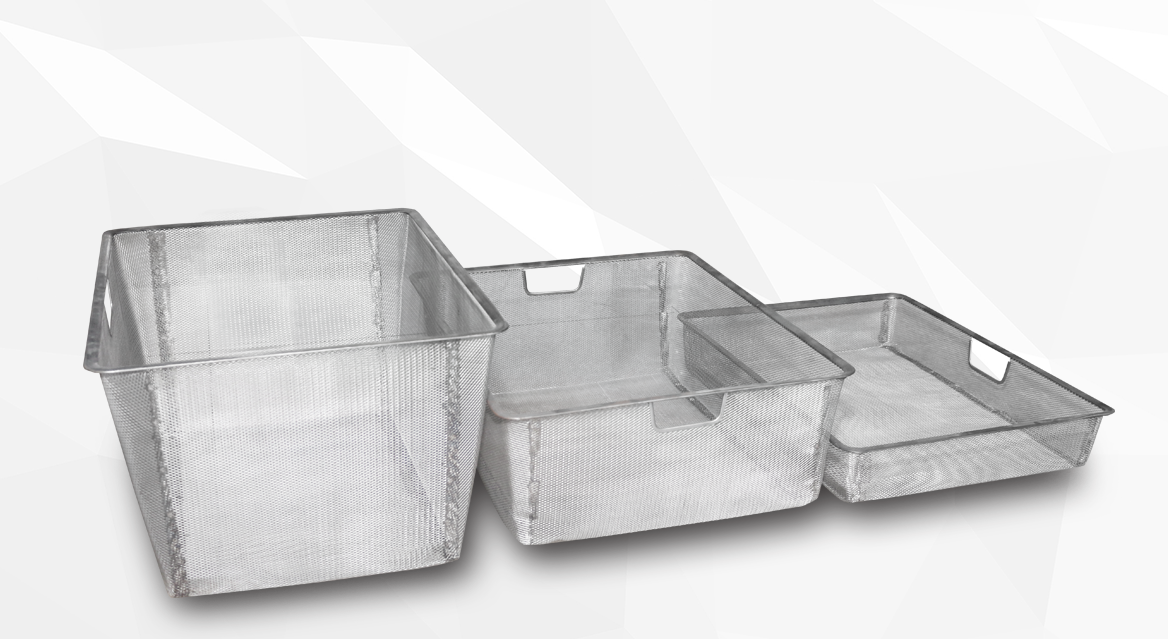 High Speed Welding Making Machine For 500-1000KG Square Style Wire Shelf Baskets