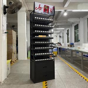 Wholesale Satom Custom Adjustable Height Metal Tobacco Case Cigarette Display Stand For Sale from china suppliers