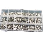 Copper Wire Crimp Connector Cable Non-insulated Spade Terminals Kit