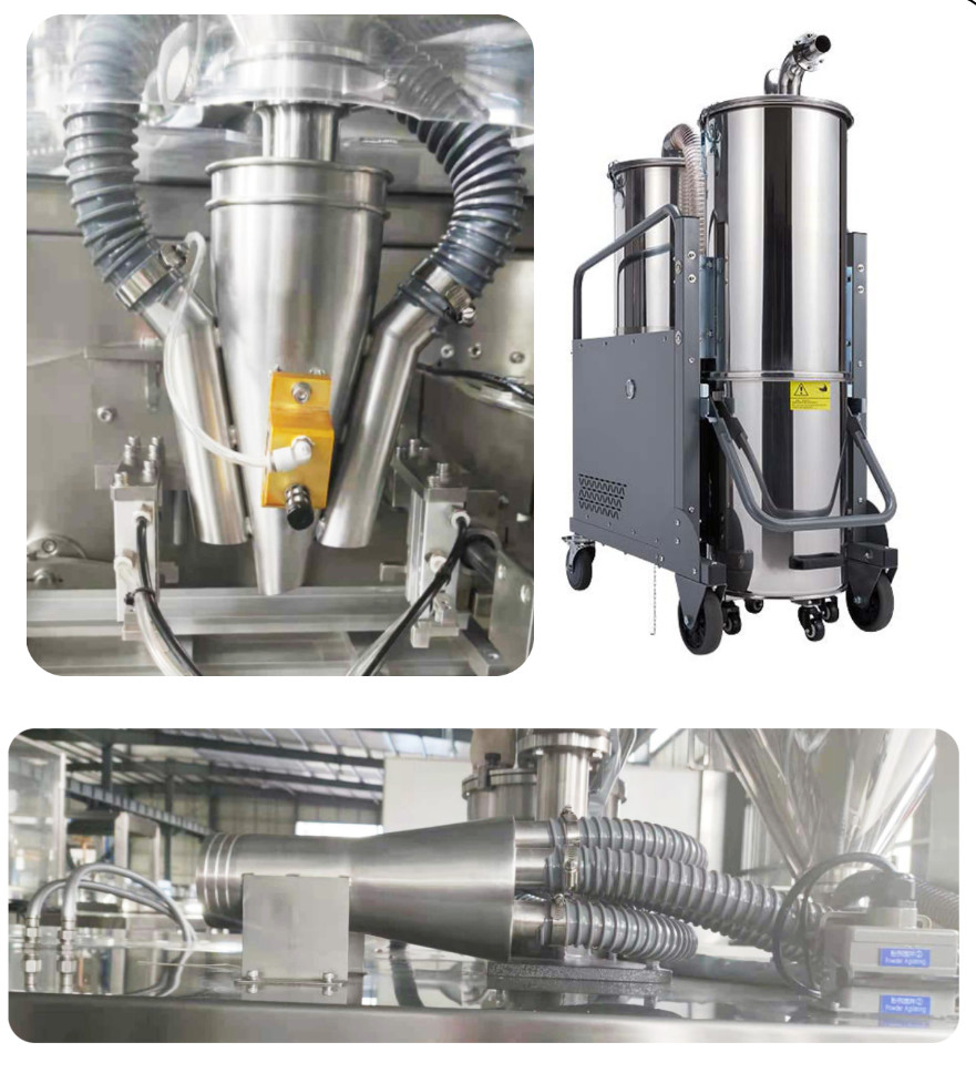 Pesticides DGD-320-2 Fully Automatic Horizontal Double Feed Bagging Machine
