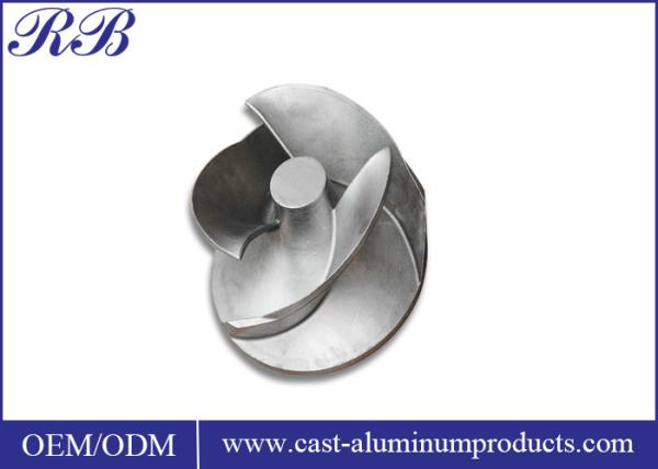 Cast Stainless Steel Impeller Investment Casting For Water Pump ISO Certificatio