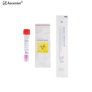 Wholesale New Nylon / Cotton Material Medical Swab Saliva Sample Collection Kit Tube from china suppliers
