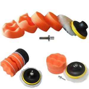 Wholesale 22 PCS Car Foam Drill Polishing Pad Kit 3 Inch For Car Bodies from china suppliers