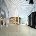 3D Designed Aluminum Ceiling Wall Panels Acoustic Suspended Ceiling Baffles For