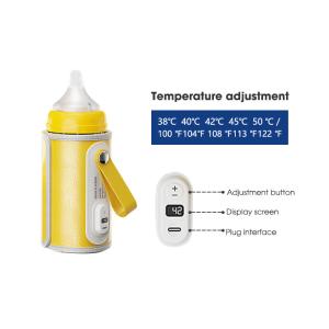 Wholesale Breastmilk Formula USB Portable Bottle Warmer Pro Set Medium Flow PU leather from china suppliers