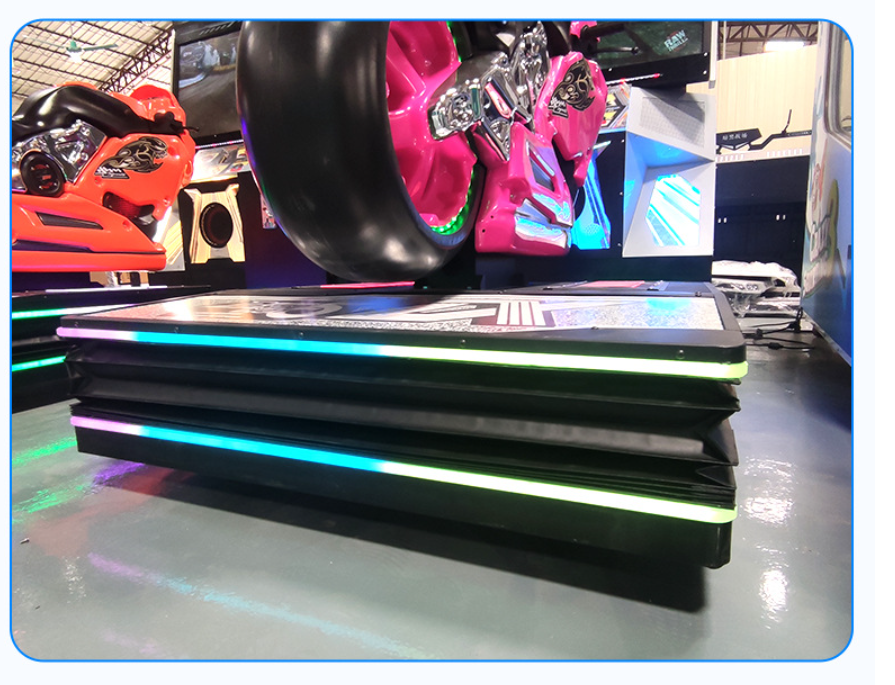 Dreamland coin operated double players moto driving arcade game machine adult motorcycle simulator machine