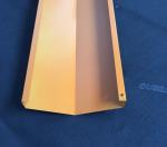 Waterproofing V Shaped Aluminium Strip Ceiling , Metal Suspended Ceiling Panel