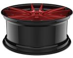 Fit for BMW Z4 Staggered 19 20 inches Red+Gloss Black 2-PC Forged Aluminum Alloy