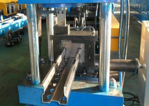 Wholesale 1.5-3mm Galvanized Steel Rack Pillar Upright Rack Roll Forming Machine from china suppliers