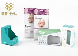 Wholesale Foldable Paper Box Packaging 350g Coated Offset Printing Size Customized from china suppliers
