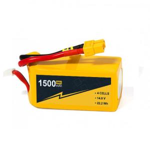 Wholesale XT60 Connector Drone Lipo Battery Pack 4s 1500mah Lipo Battery 14.8V 50C-100c from china suppliers