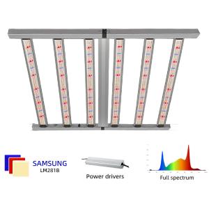 Wholesale Indoor Seedling Grow Light One Channel 640W LED Grow Light Full Spectrum Enhancing Plant Growth from china suppliers