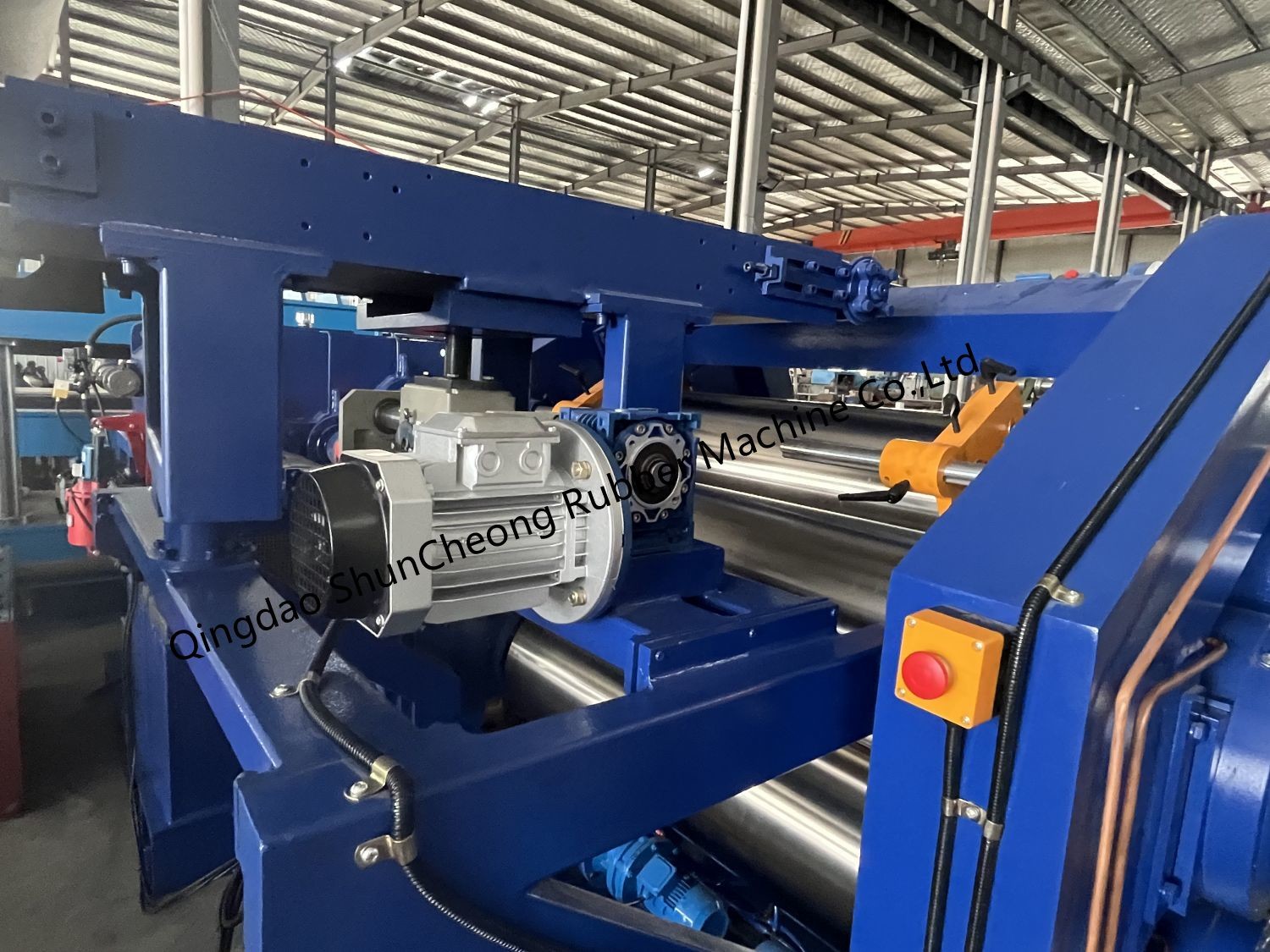 With Automatic Tension Control 1400MM Rubber Calender Machine