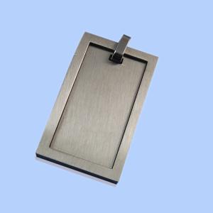 Wholesale 316L Stainless Steel Rectangle Square Shaped Necklace Pendant LPS0001 from china suppliers