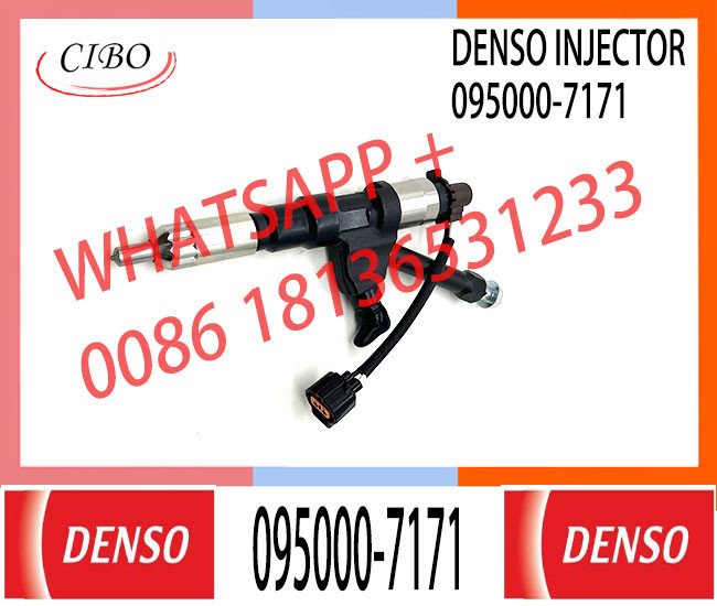 Diesel Fuel Injector 095000-7172 095000-7170 095000-7171 for HINO 23670-E0370 Injector 095000-7172