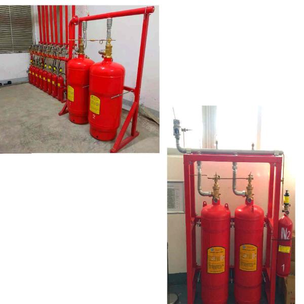 Heptafluoropropane FM200 Pipe Network System Flexible Gas Fire Extinguishing
