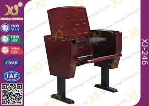 Wholesale Slim Metal Leg Church Hall Chairs with Strengthen Standing Foot Solid Wood from china suppliers