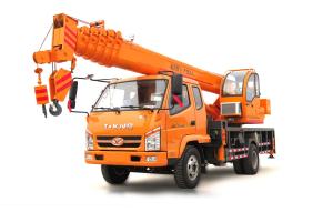 Wholesale T.King 10 -12 Ton Hydraulic Truck Crane With 4 Outrigger Telescopic Boom 26M - 36M from china suppliers
