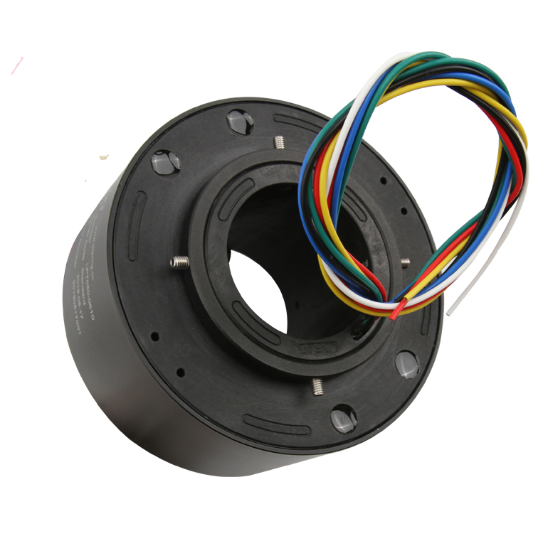 300rpm Speed Through Hole Slip Ring Contact Material Precious Metal Remote Control