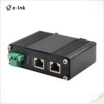 Industrial 10/100/1000Mbps 802.3at PoE+ Splitter Output Voltage 19VDC