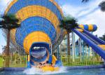 Commercial Tornado Water Slide Water Park Equipment Maximum Speed 12.7m/S