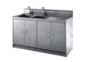 Wholesale Hospital Hand Washing Sink Cabinet 304 Stainless Steel For Disinfection from china suppliers