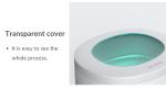 GT-F6 Home Use Jewelry Ultrasonic Cleaner 750ml Capacity For Shaver Heads