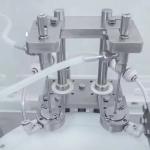 Stainless Steel Syringe Filling Machine Accuracy Production Capacity Of 1700