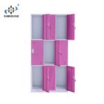 Market Gym Office Metal Locker Storage Cabinet 9 Door