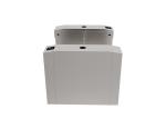Swipe Card Swing Barrier Turnstile Gate 1.2mm SS304 Bi Direction 2s