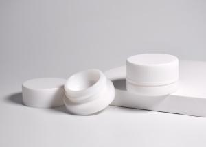 Wholesale 5g&amp;7g Min Whte Glass Concentrate Jar, Child Resistant CR White Glass Jars, Glass Jars For Lip And Perfume Balm from china suppliers